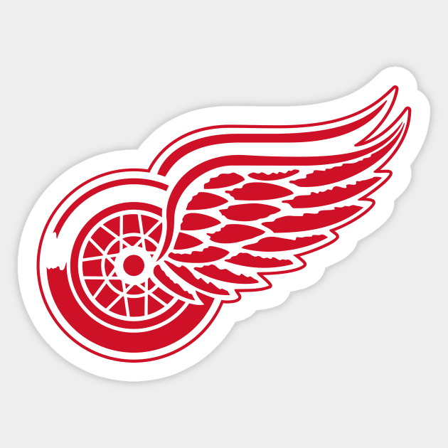 Detroit  Wings-City Sticker by karenblanco